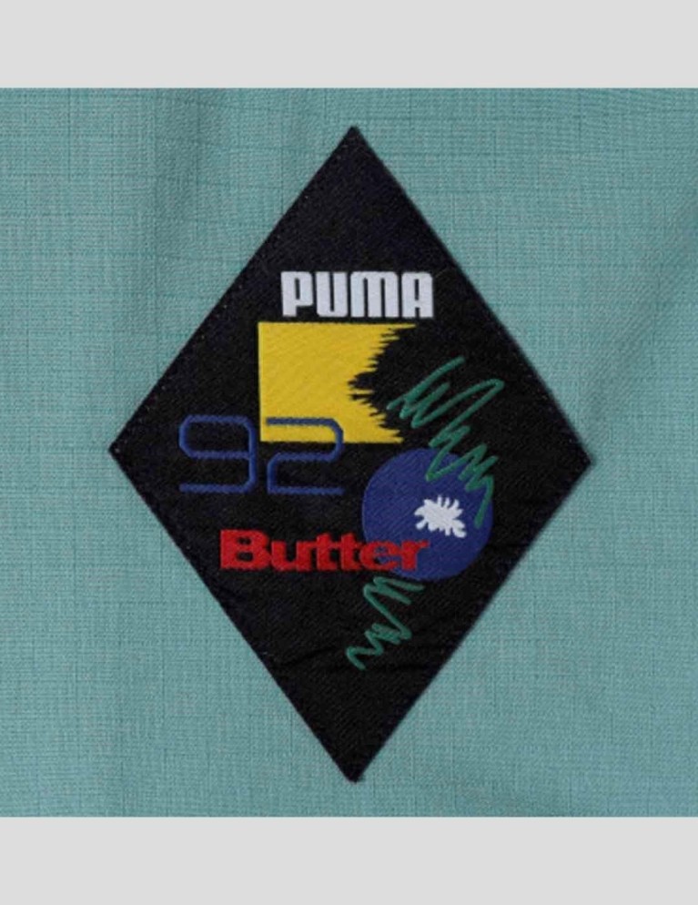 Colaborações PUMA x butter goods overshirt spellbound